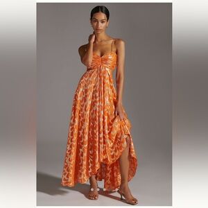 Delfi Collective Adele orange dress Size XS #prom